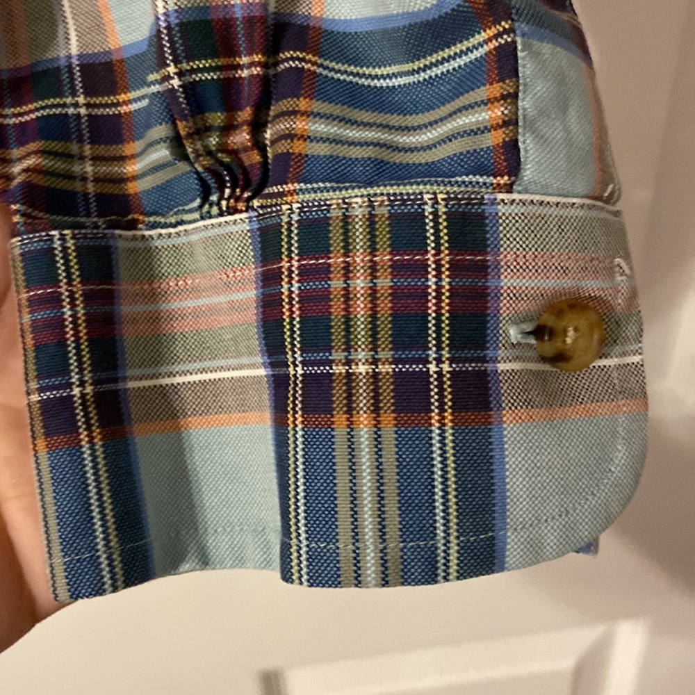 Brooks Brothers Woven in Italy Shirt 100% cotton excellent condition size L - Picture 4 of 7